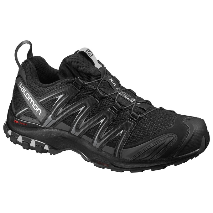 Salomon Singapore Mens Trail Running Shoes - XA PRO 3D Black | 19756-ZTKC